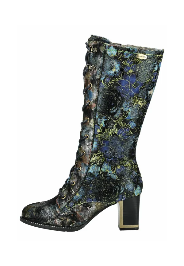 Schnürstiefel - bleu