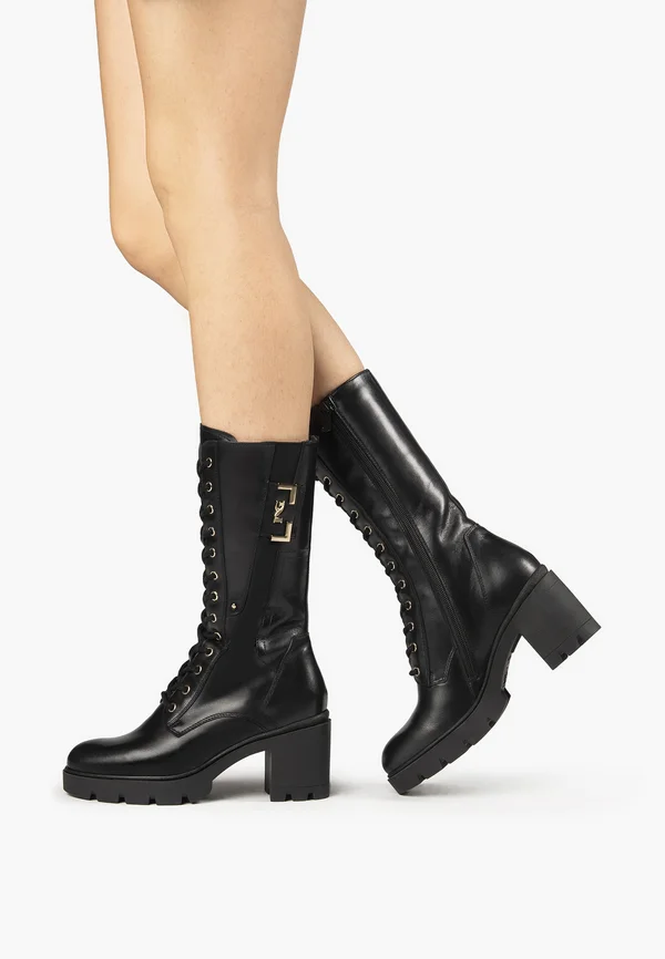 Schnürstiefel - nero