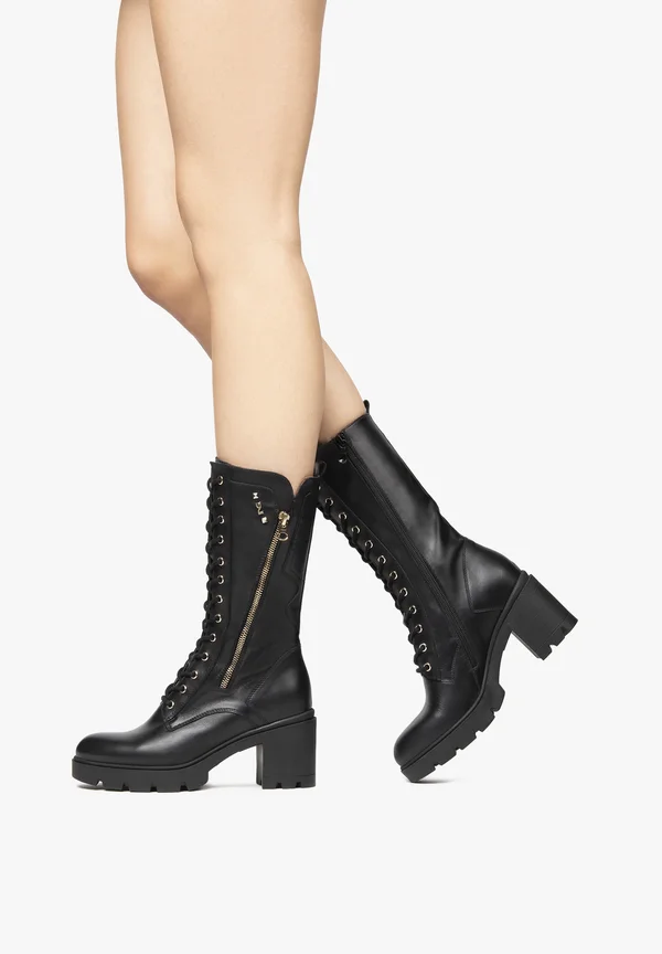 Schnürstiefel - nero