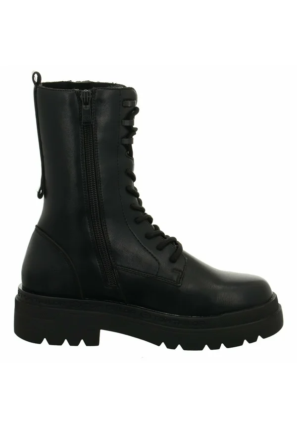 Schnürstiefel - schwarz