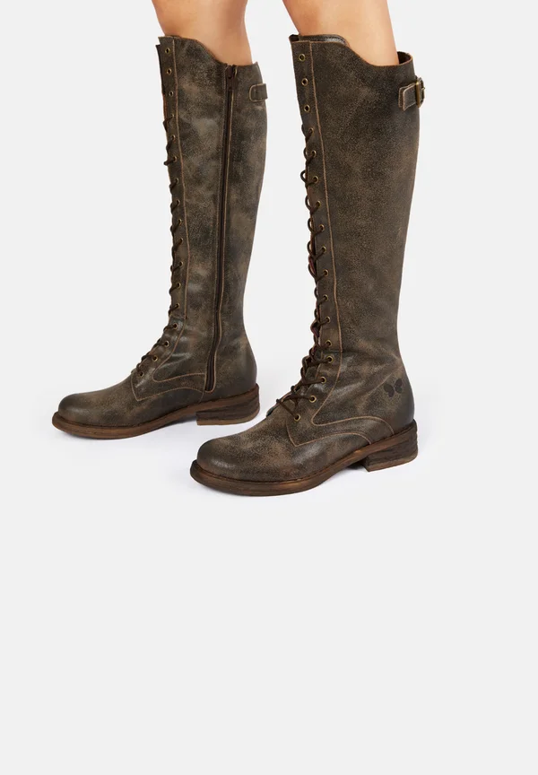 Schnürstiefel - tobacco