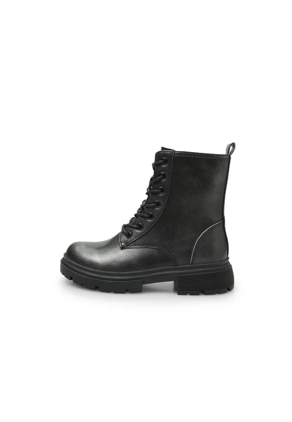 Schnürstiefelette - argento