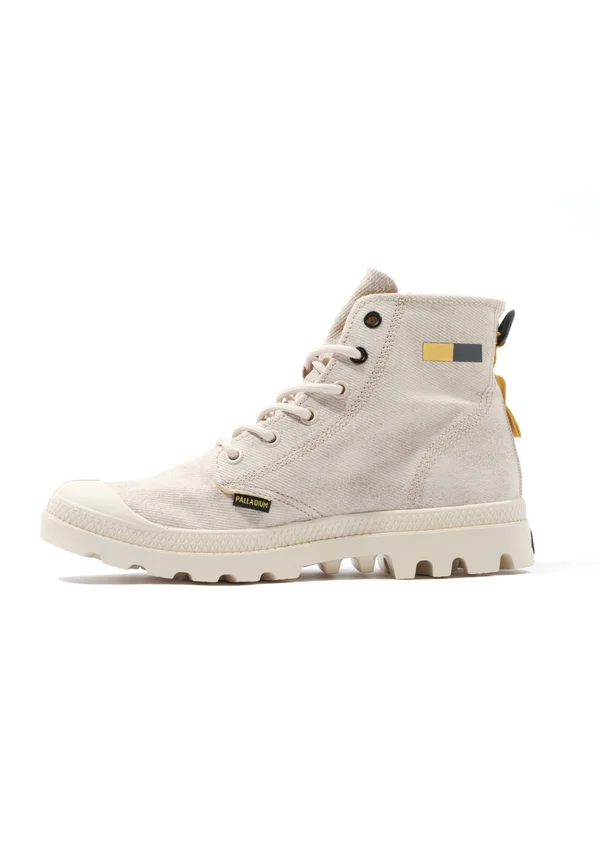 Schnürstiefelette - beige