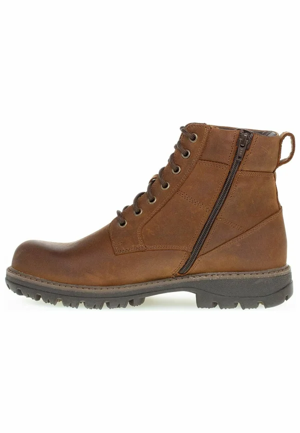 Schnürstiefelette - bison