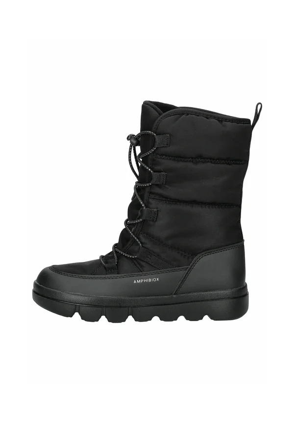 Schnürstiefelette - black c