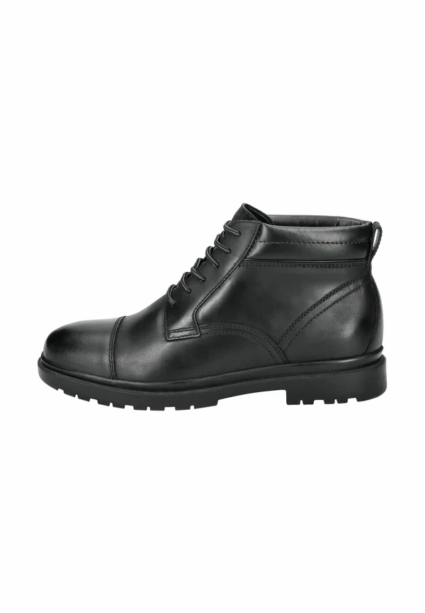 Schnürstiefelette - black c