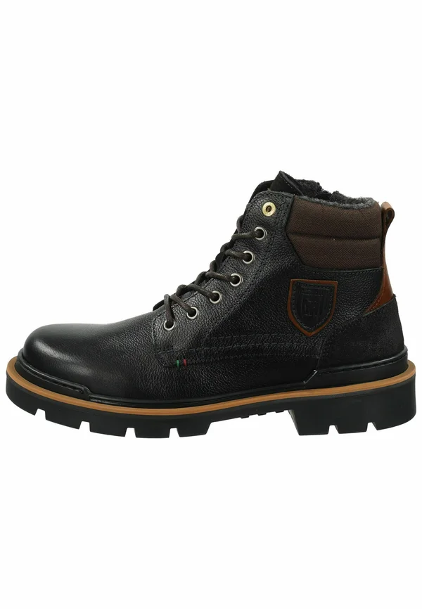 Schnürstiefelette - black y