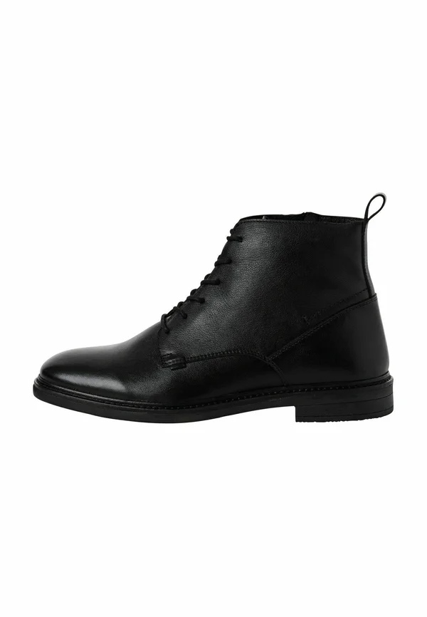 Schnürstiefelette - black