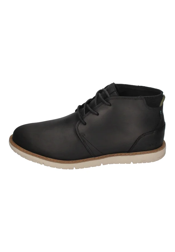 Schnürstiefelette - black