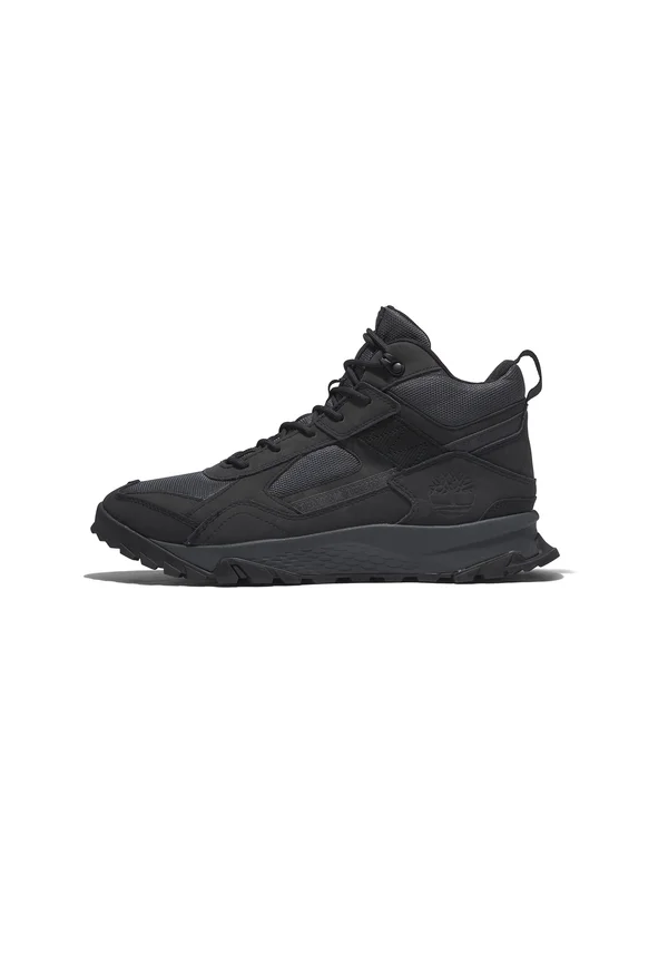 Schnürstiefelette - black