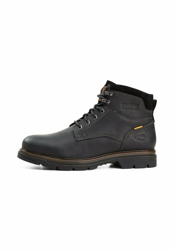 Schnürstiefelette - black