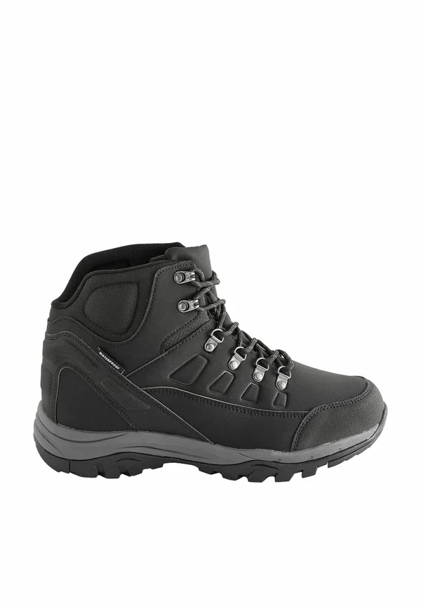 Schnürstiefelette - black