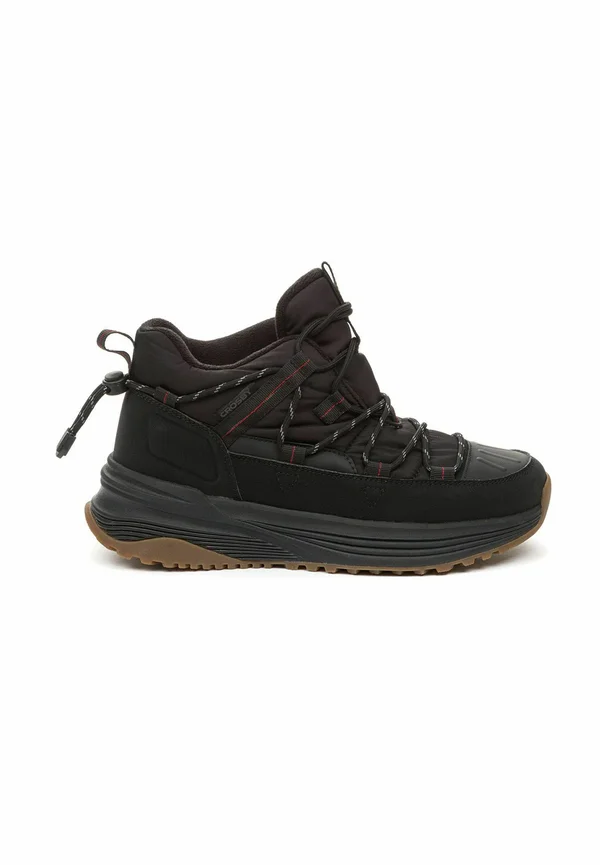 Schnürstiefelette - black