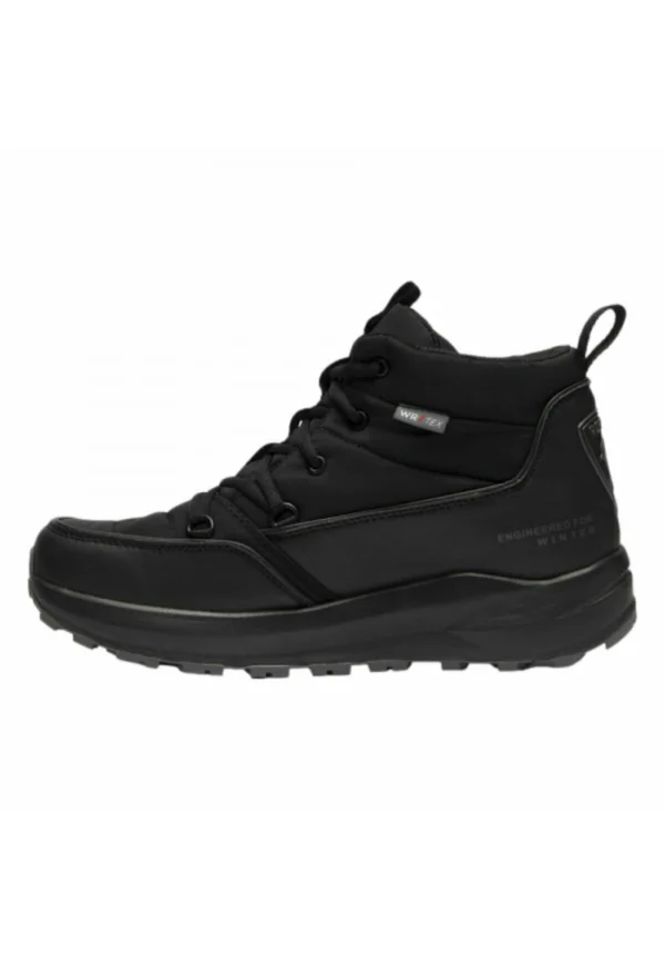 Schnürstiefelette - black