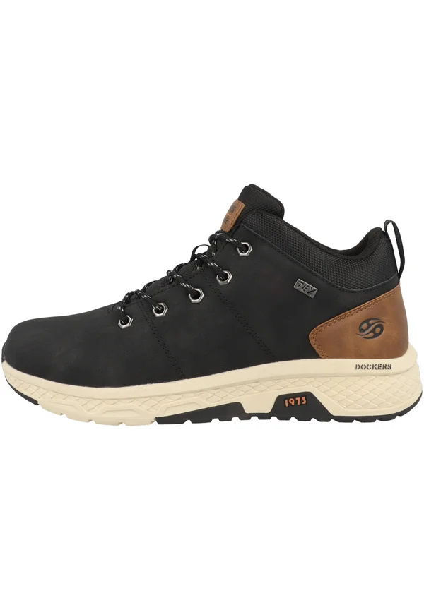 Schnürstiefelette - black