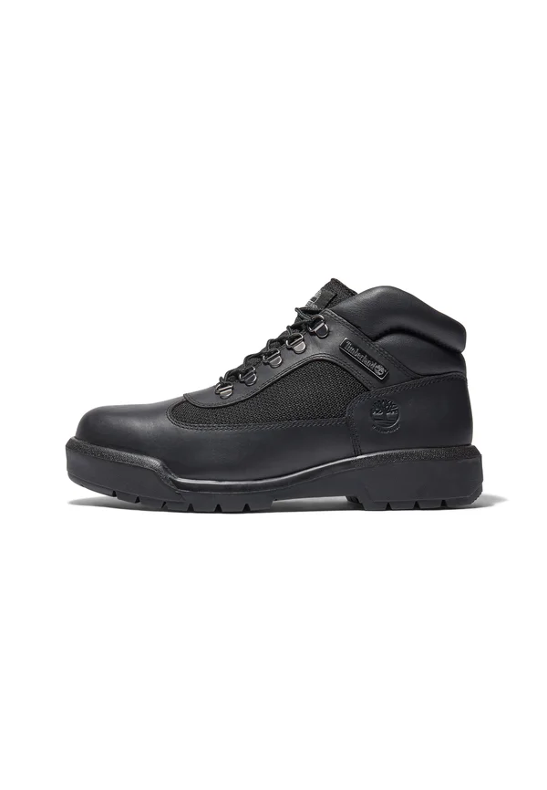 Schnürstiefelette - black