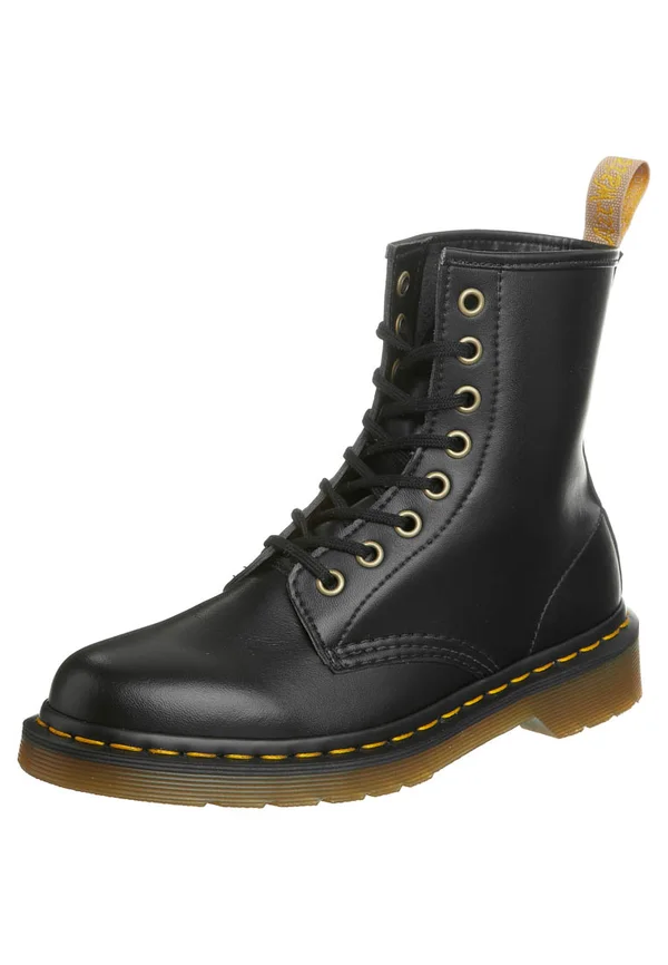 Schnürstiefelette - black