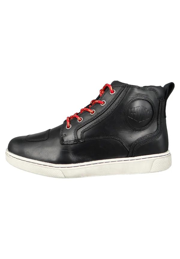 Schnürstiefelette - black