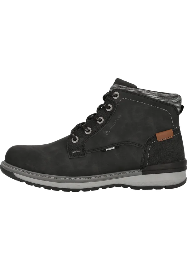 Schnürstiefelette - black