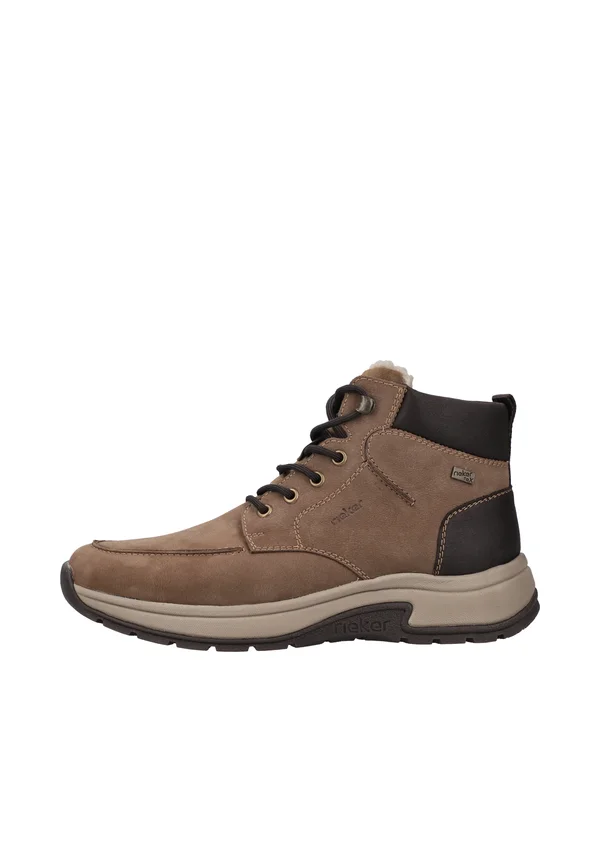 Schnürstiefelette - braun