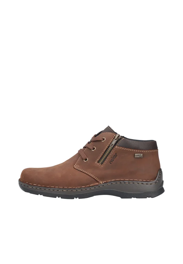 Schnürstiefelette - braun