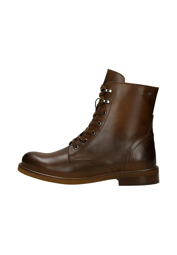 Schnürstiefelette - brown