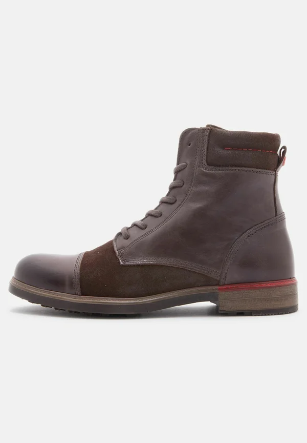 Schnürstiefelette - brown