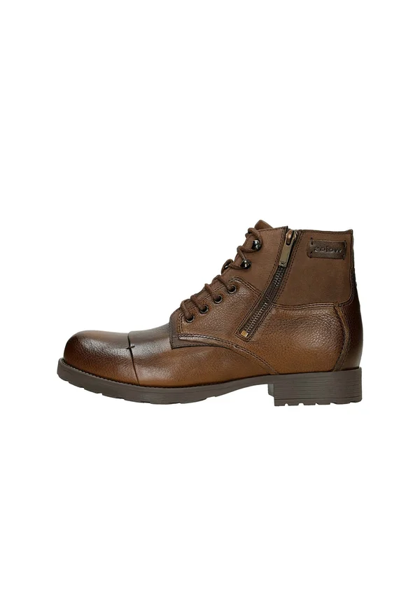 Schnürstiefelette - brown