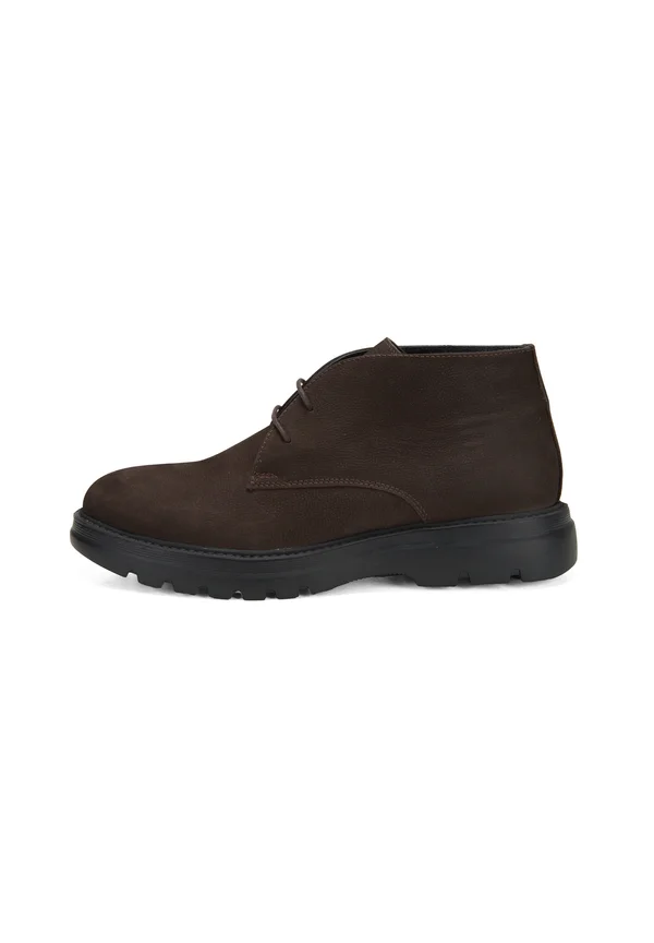 Schnürstiefelette - brown