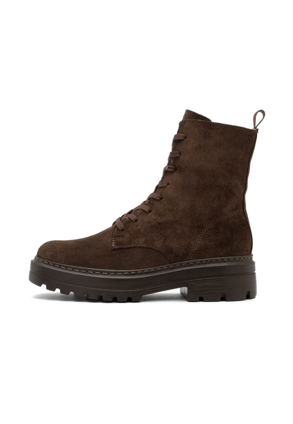 Schnürstiefelette - brown