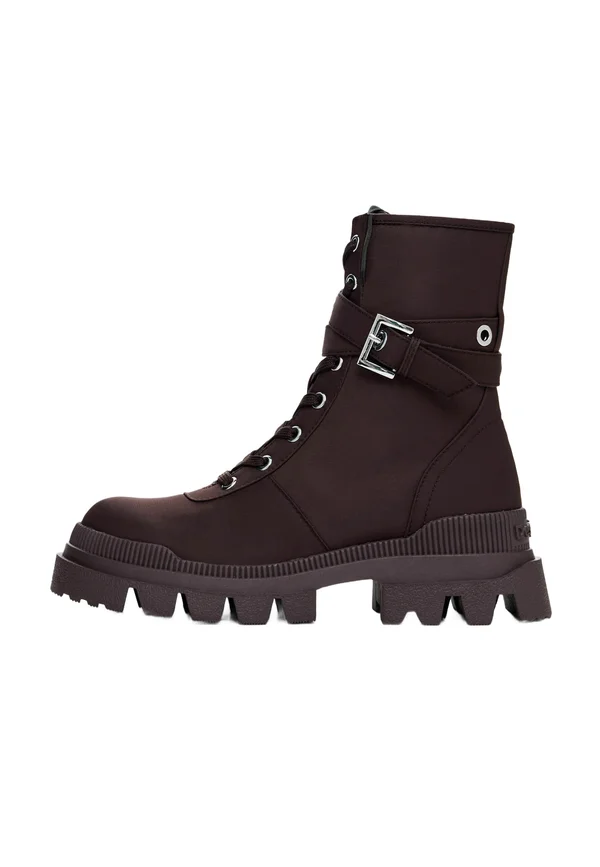 Schnürstiefelette - brown