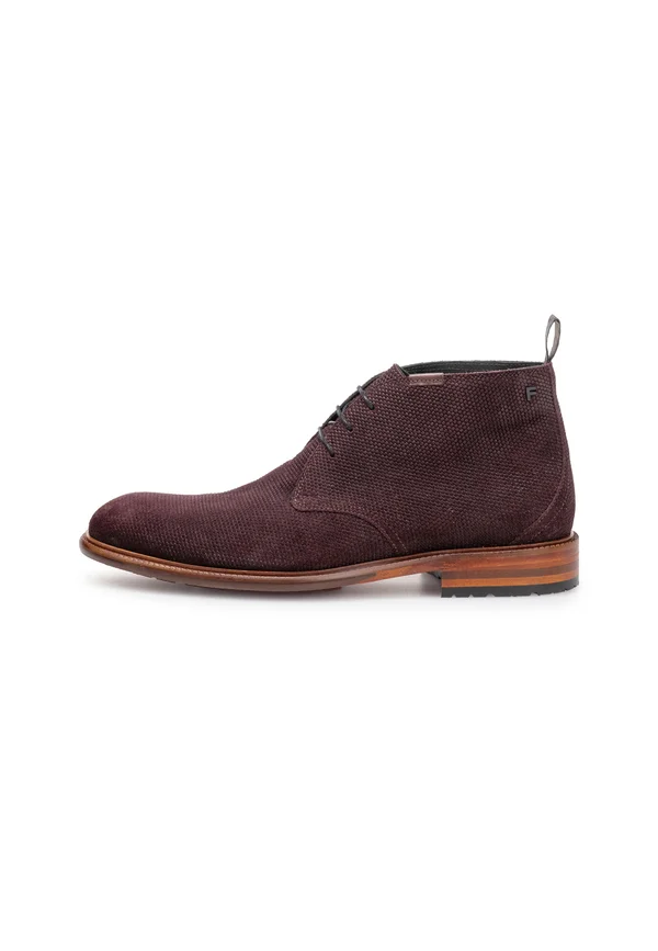 Schnürstiefelette - brown