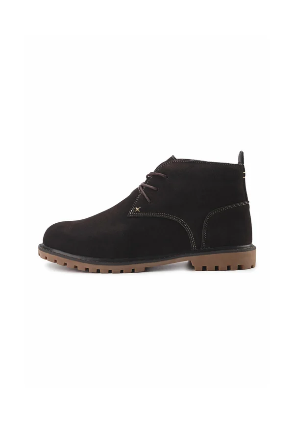Schnürstiefelette - brown