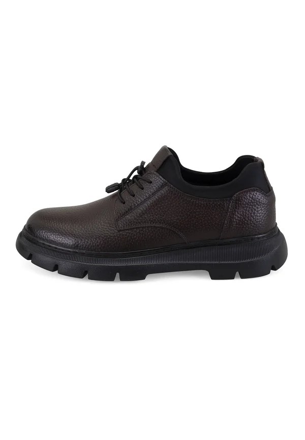 Schnürstiefelette - brown