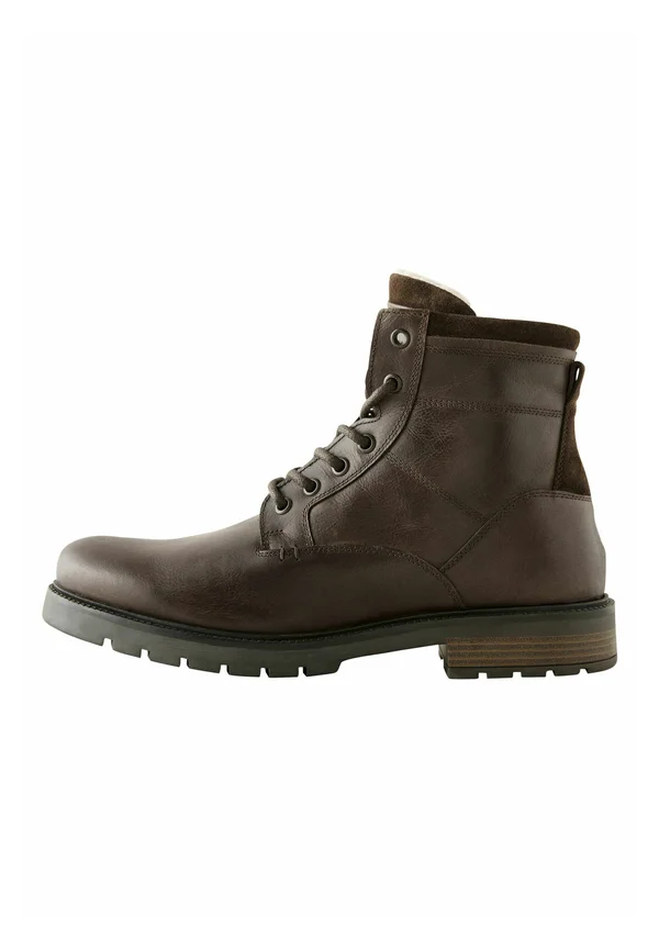 Schnürstiefelette - brown