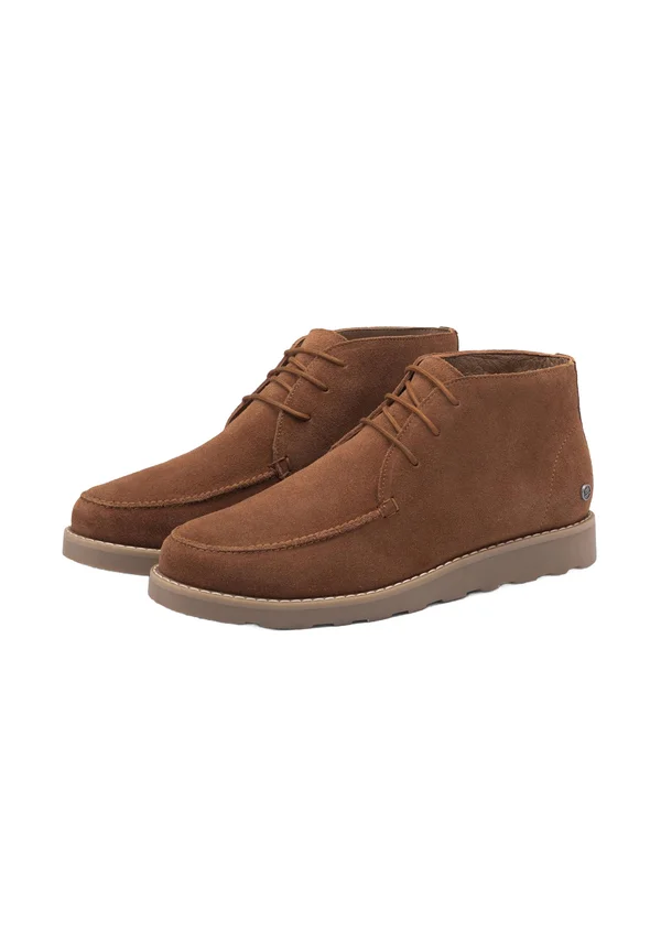 Schnürstiefelette - brown