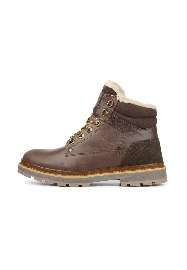 Schnürstiefelette - brown