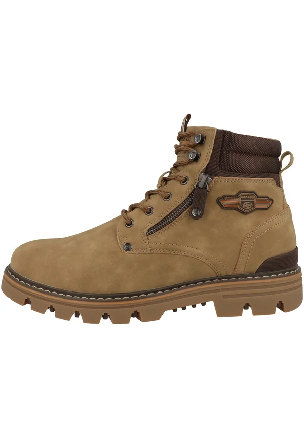 Schnürstiefelette - brown