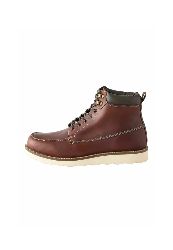 Schnürstiefelette - brown