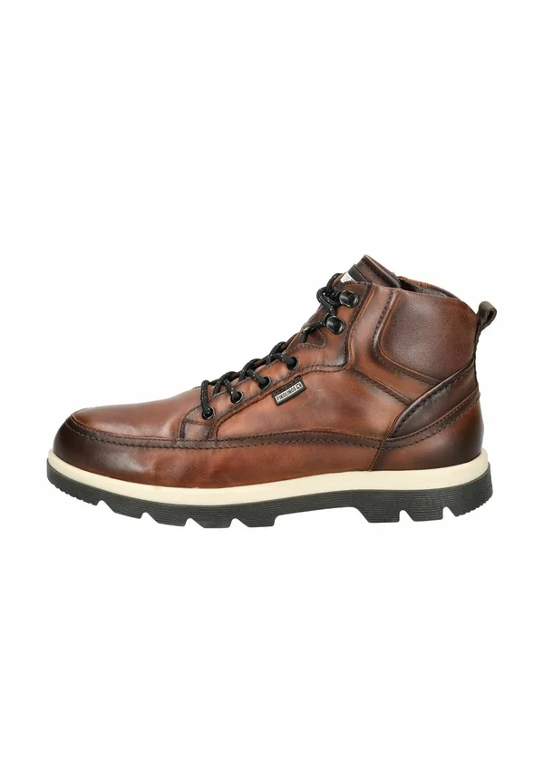 Schnürstiefelette - cuero