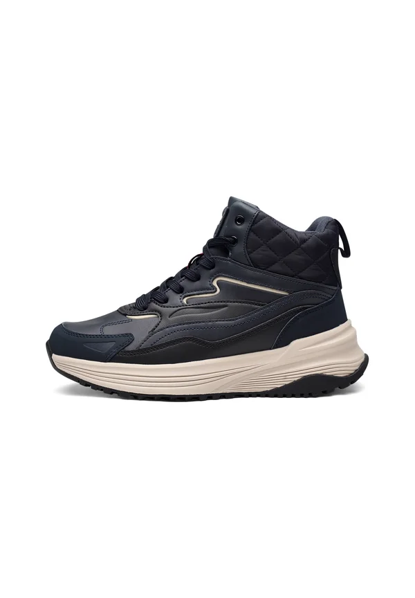 Schnürstiefelette - dark blue black