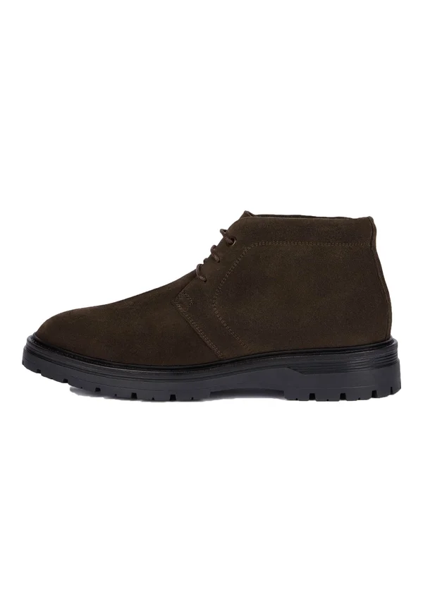 Schnürstiefelette - dark brown
