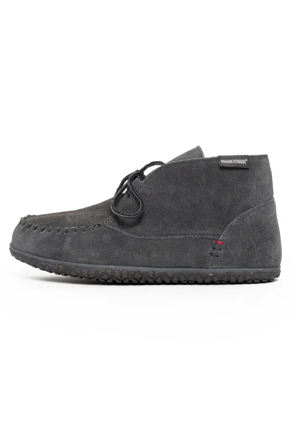 Schnürstiefelette - dark grey