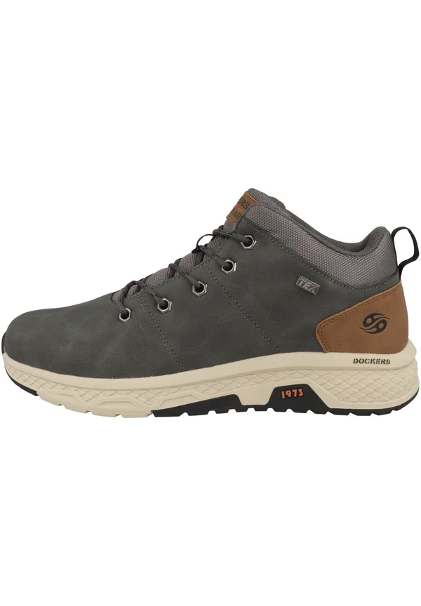 Schnürstiefelette - dark grey