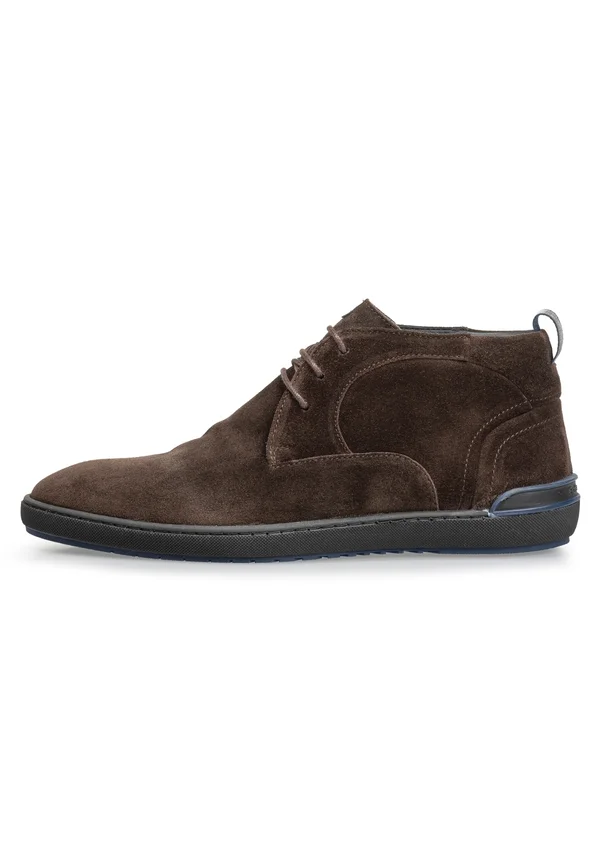 Schnürstiefelette - darkbrown