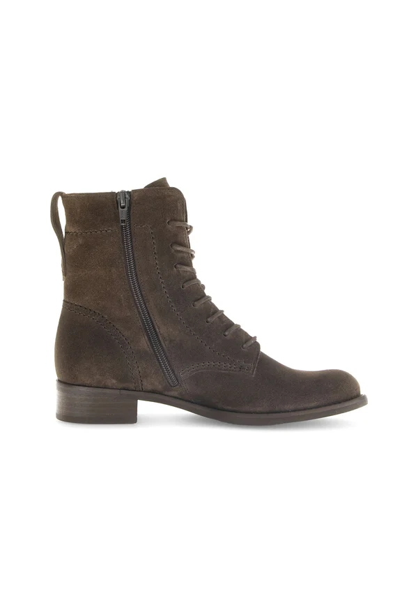 Schnürstiefelette - engl brown