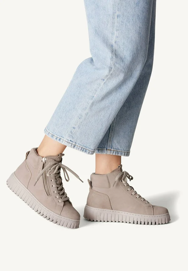 Schnürstiefelette - grey