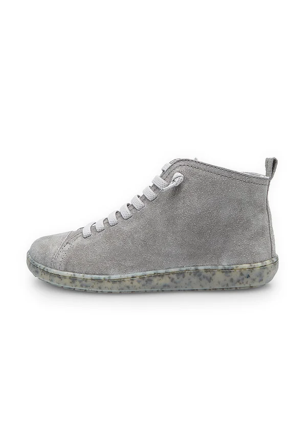 Schnürstiefelette - grigio