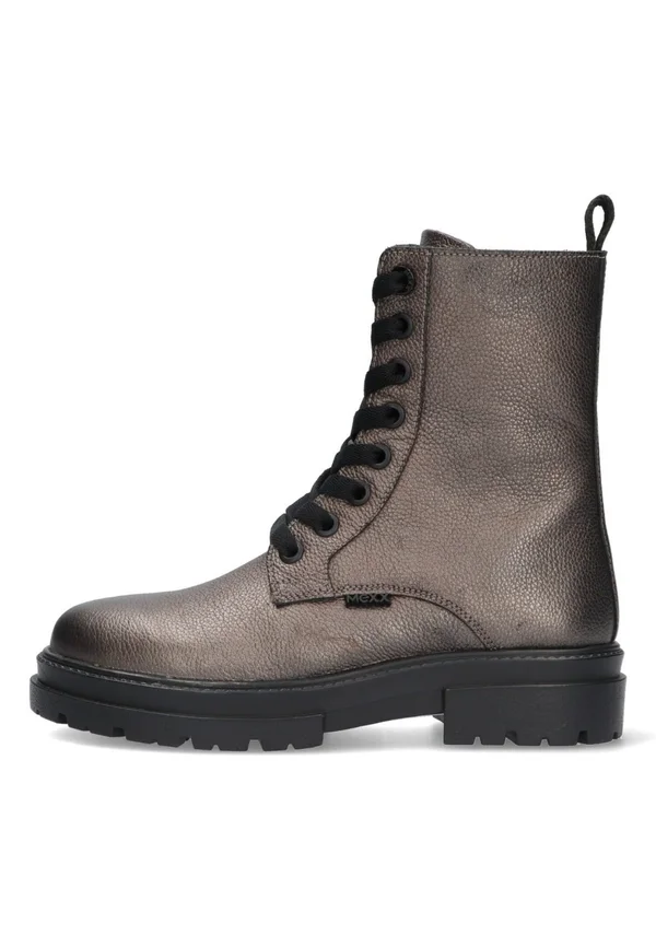Schnürstiefelette - grijs