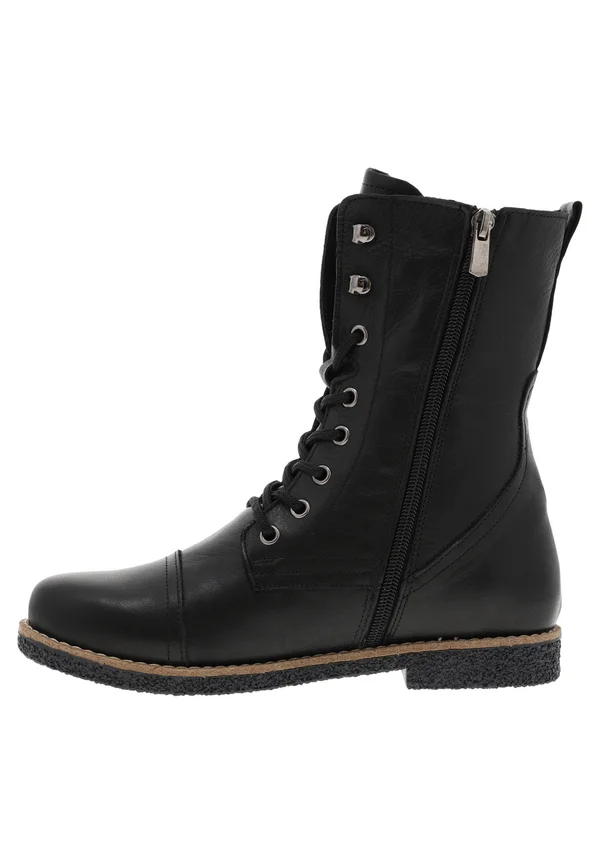 Schnürstiefelette - noir